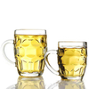Dimpled Glass Beer Mugs/Cup