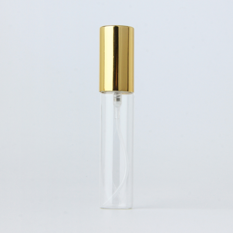 10ML Portable Glass Refillable Perfume Bottle With Aluminum Atomizer Empty Parfum Case For Traveler