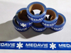 Hazard Warning Safety Stripe Adhesive Tape 1.73 Inch x 328 Feet Ideal for Walls, Floors, Pipes, and Equipment