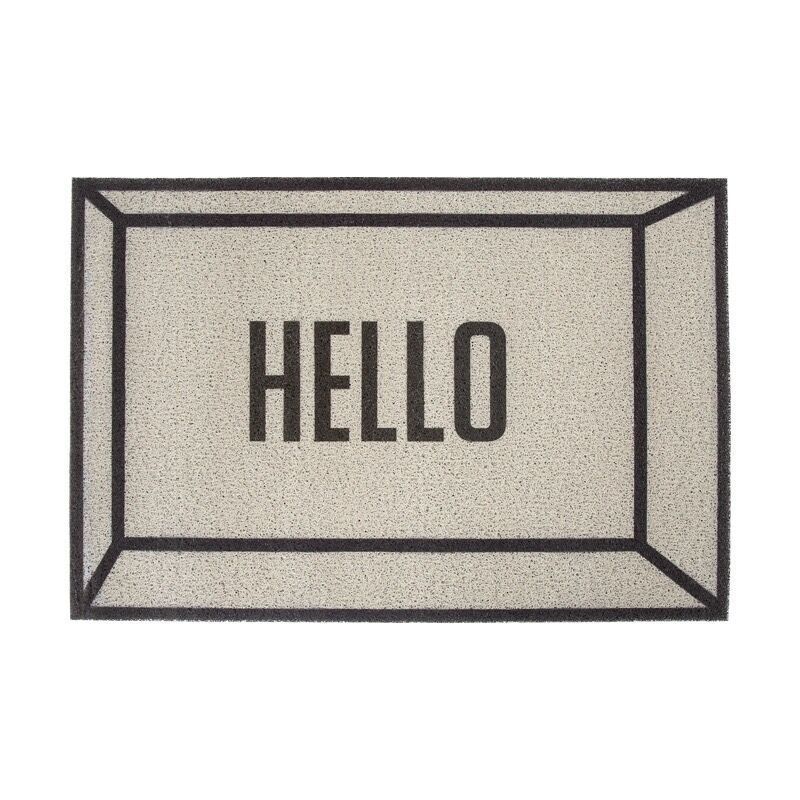 Door Mat Outdoor Indoor Anti-Slip Durable Doormat Low-Profile Design Floor Front Doormat Rugs for Entryway