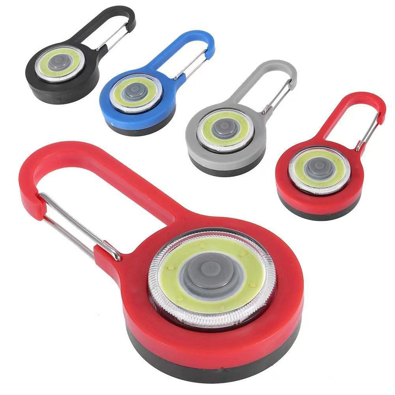 COB Mini Flashlight Carabiner 