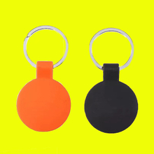 Custom Round PVC Keychain