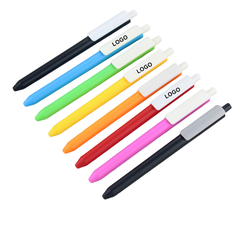 Wide Hook Press Ballpoint Pen