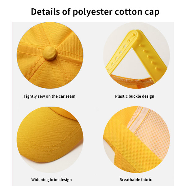 Customized Travel Hat Outdoor Activity Shade Baseball Cap