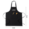 Advertising Apron Custom Logo Printing Promotional Gift With Two-Pocket 
