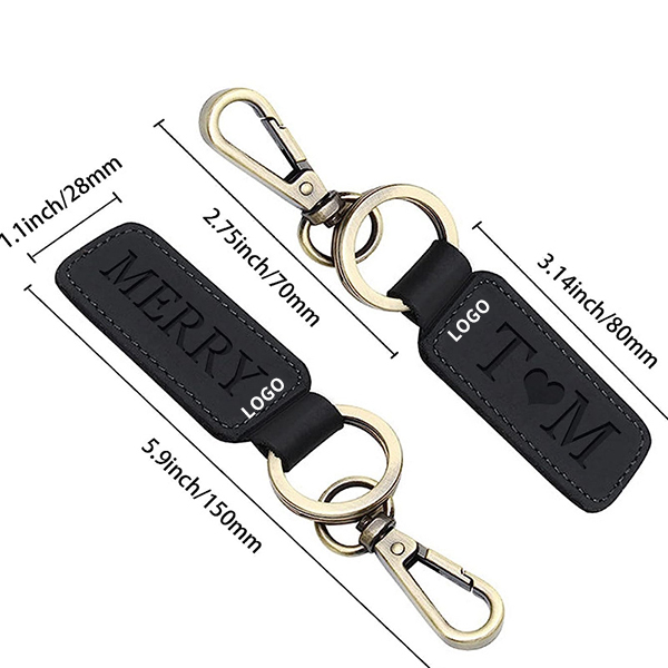 Cross-Border Similar PU Leather Keychain