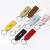 Personalized Keychain Reusable Car Key Accessories Multifunctional PU Leather