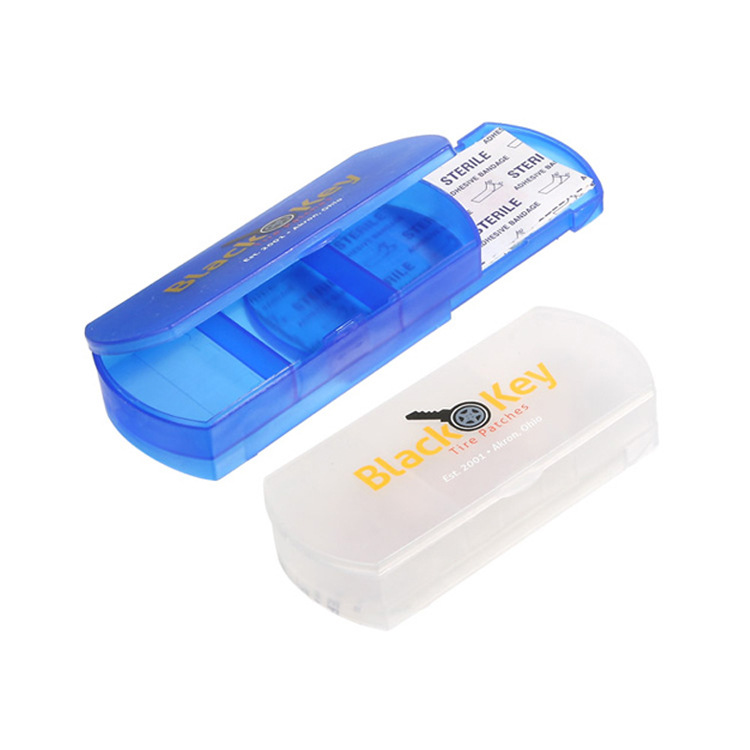 Band-aid Box With Three Compartments
