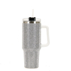 Customized Diamond Studded 40oz Insulated Tumbler