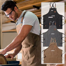 Waterproof And Oil-proof Canvas Cotton Work Apron