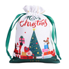 Christmas Polyester Gift Candy Bag For Kids