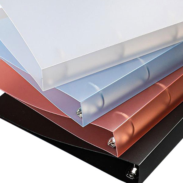 A4 Transparent Folder With Four Punch Binders