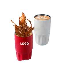 High Aesthetic Double-layer Stainless Steel Coffee Cup