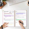 2027 Jan - Dec A5 Spiral Planner Notebooks 12 Months Full Year