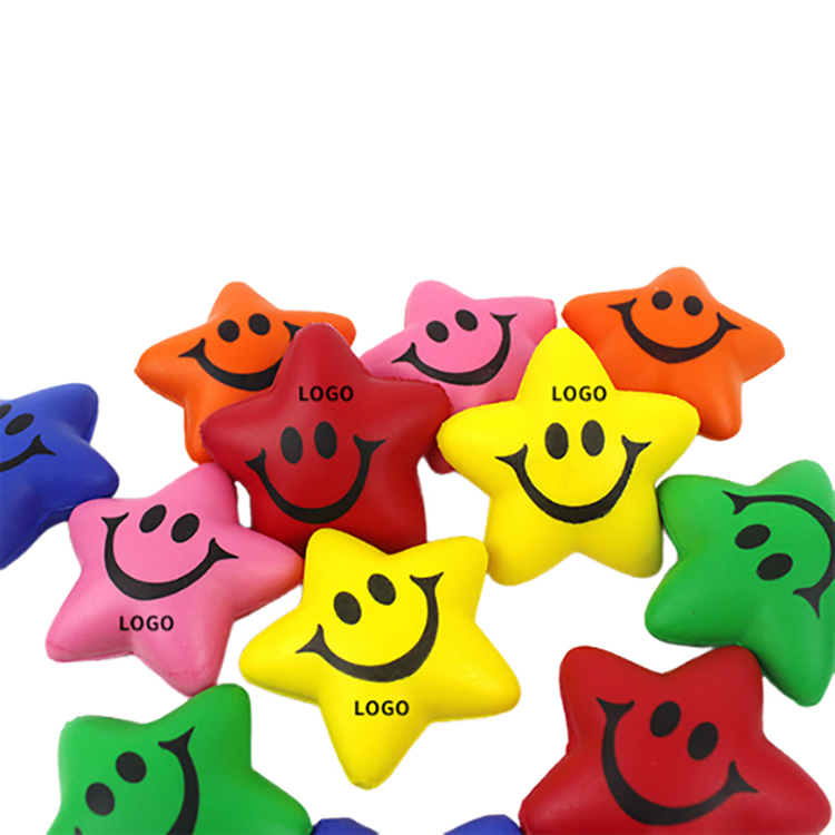 Customizable Star Stress Balls