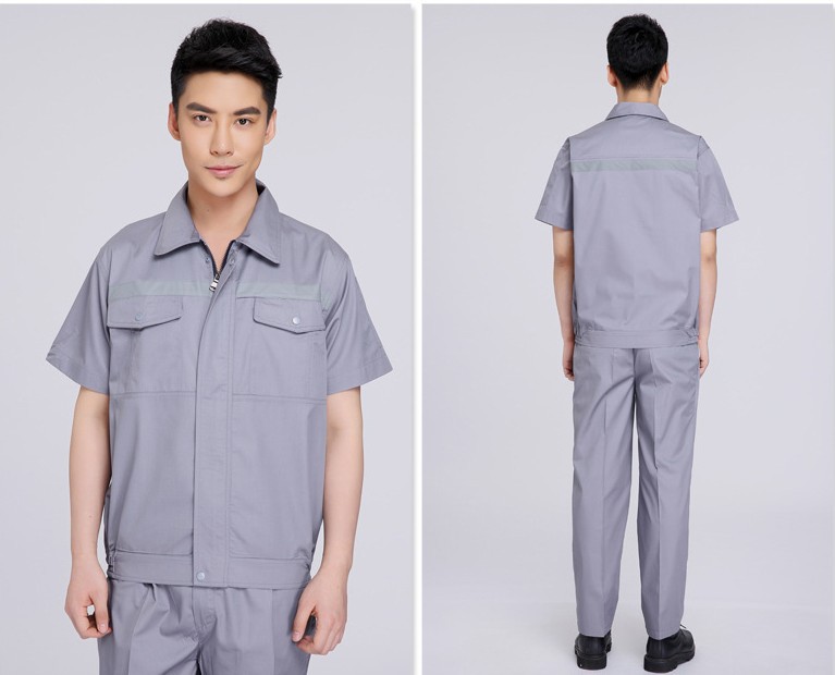 Reflective Shirt Workwear Set High Visibility Work Jacket