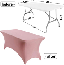 6 ft Full Color Stretch Fitted Table Covers