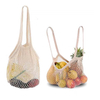Cotton Mesh Grocery Tote Bag