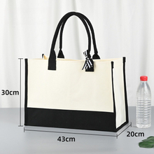Jute Tote Bags Shopping Grocery Reusable Carry