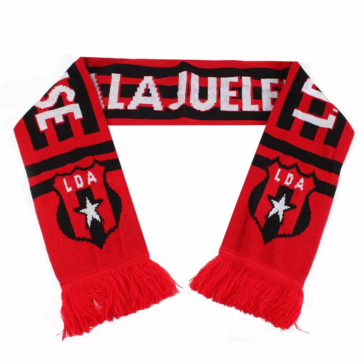 Custom Acrylic Knit Soccer Scarf