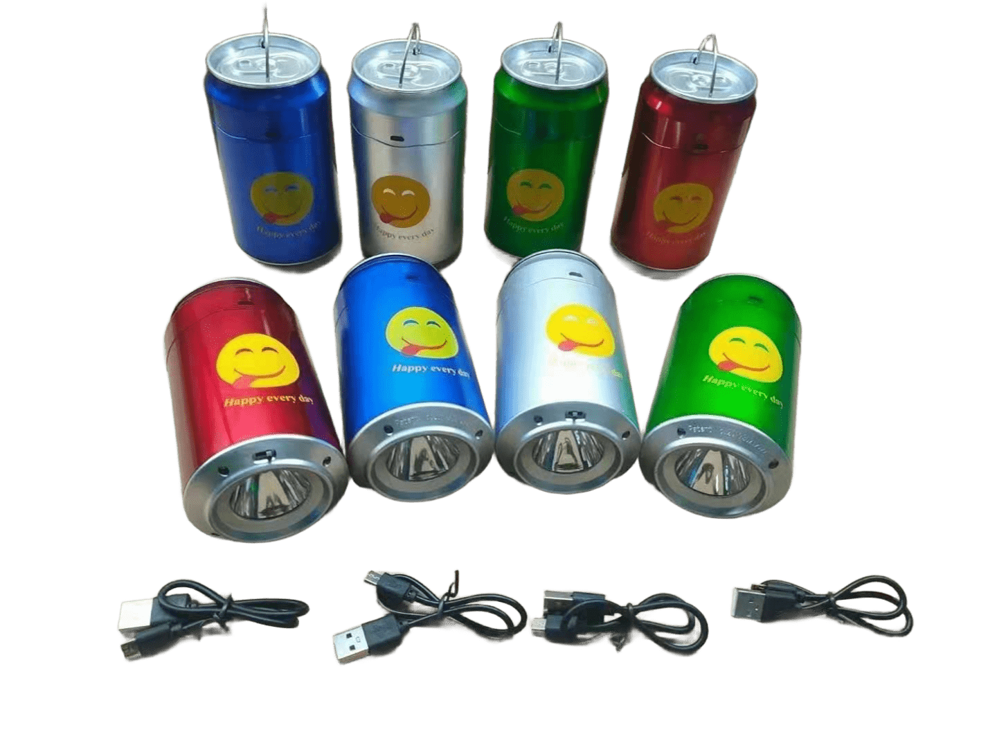 Rechargeable Soda Can LED Camping Light Lantern Lamp