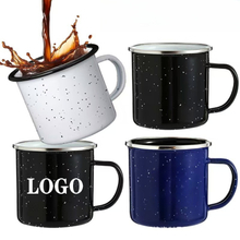 16oz Stainless Steel Enamel-coated Campfire Mug Coffee Tea Cup