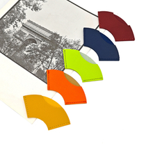 Custom PU Leather Bookmark
