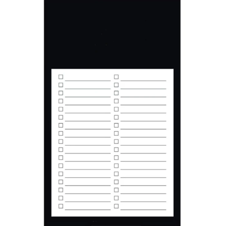 Refrigerator Magnetic Notepad Memo Board