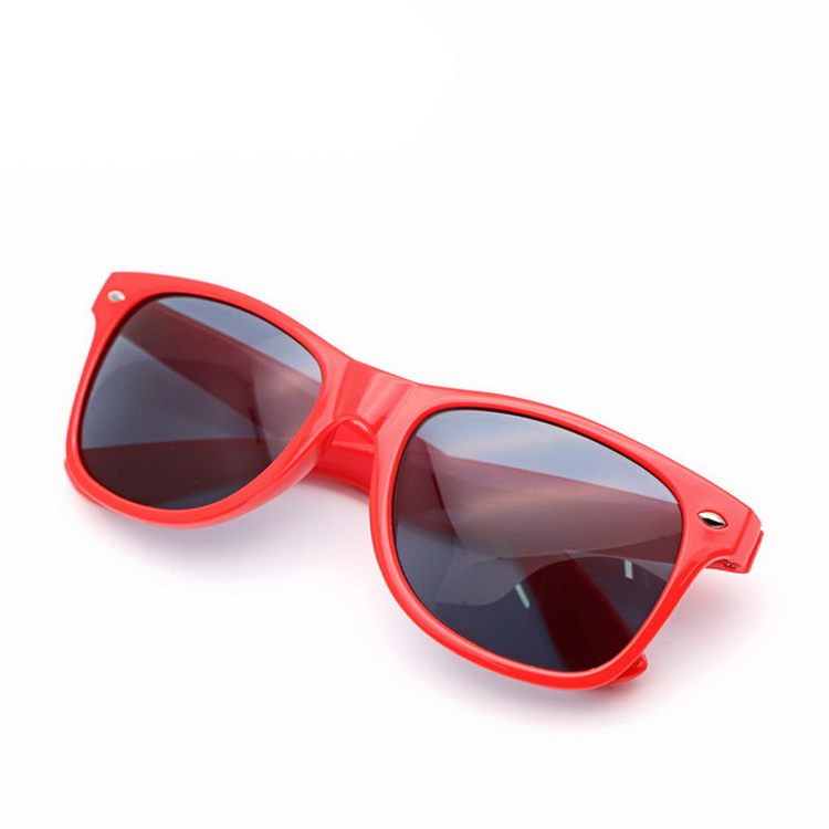  Customized Logo Printed Solid Color Sunglasses