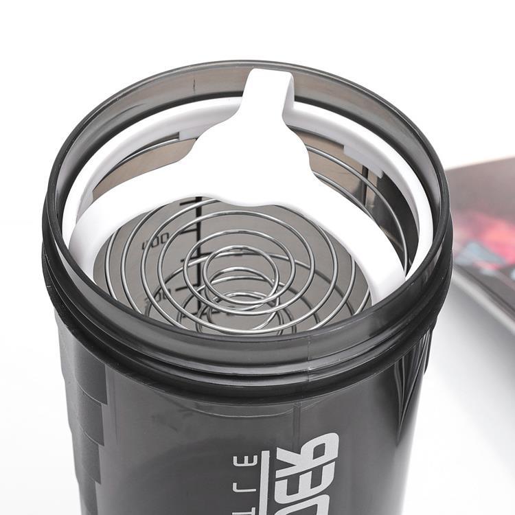 500ml Plastic Shaker Bottle With Storage