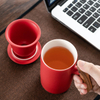 Pottery Tea Set Gift Mugs