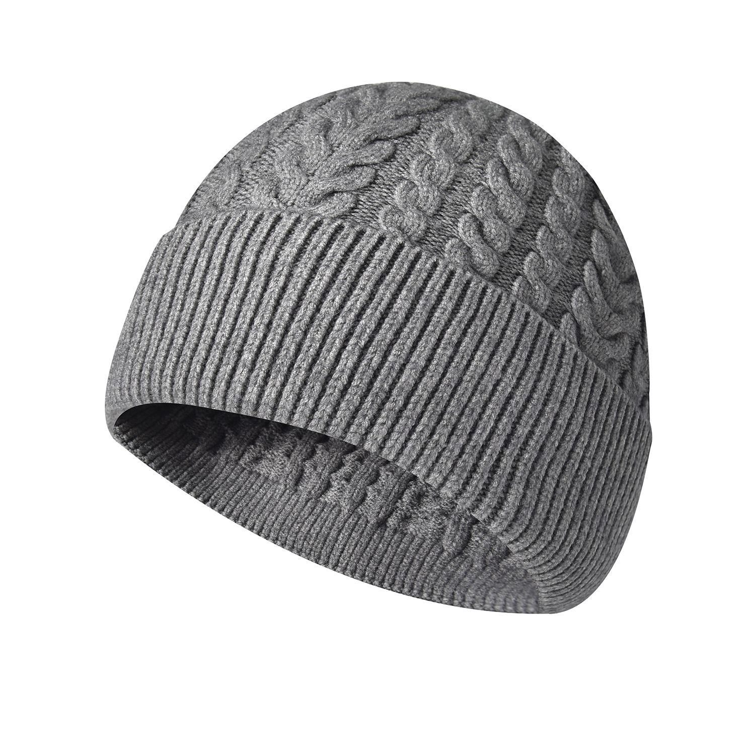 Cable Knit Beanie Hats for Women Men Ski Skull Cap Slouchy Winter Hat
