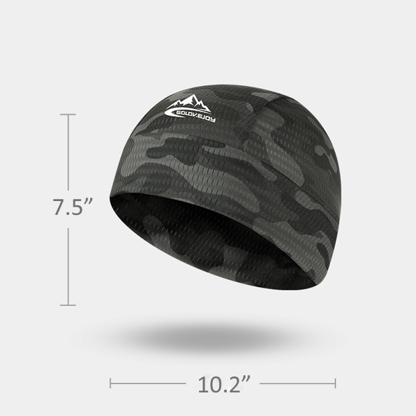 Unisex Sweat-Wicking Under Helmet Liner Cap Sports Cycling Running Beanie Hat Sun Protection Headwear