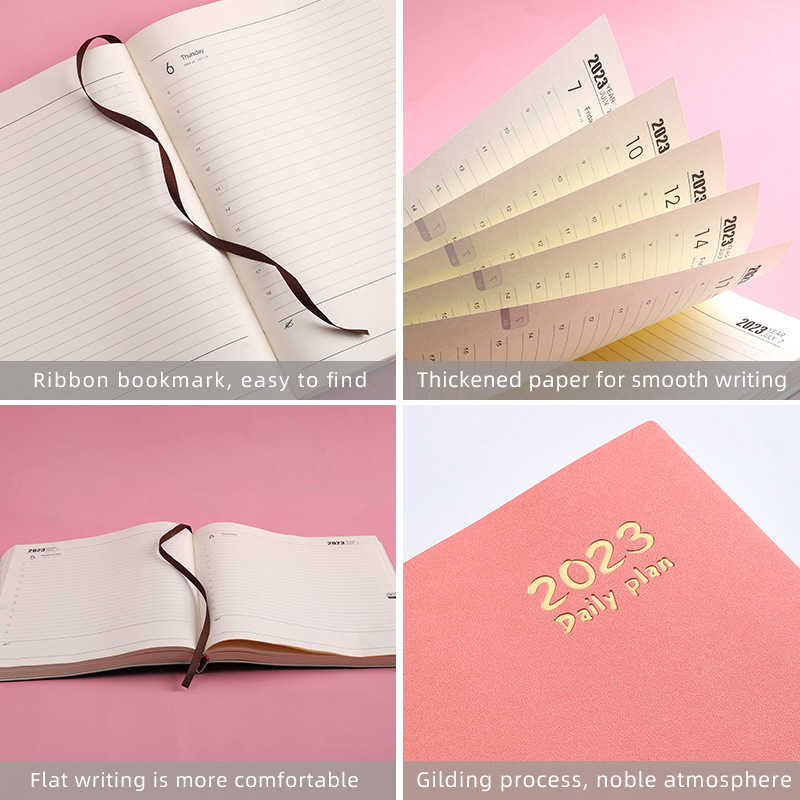 12 Month 2023 Weekly Vertical Planner, Hard Cover, A4 ( 11.3"x8.3")