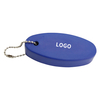 Floating Board Shaped Foam Ball Stress Relieving Keychain