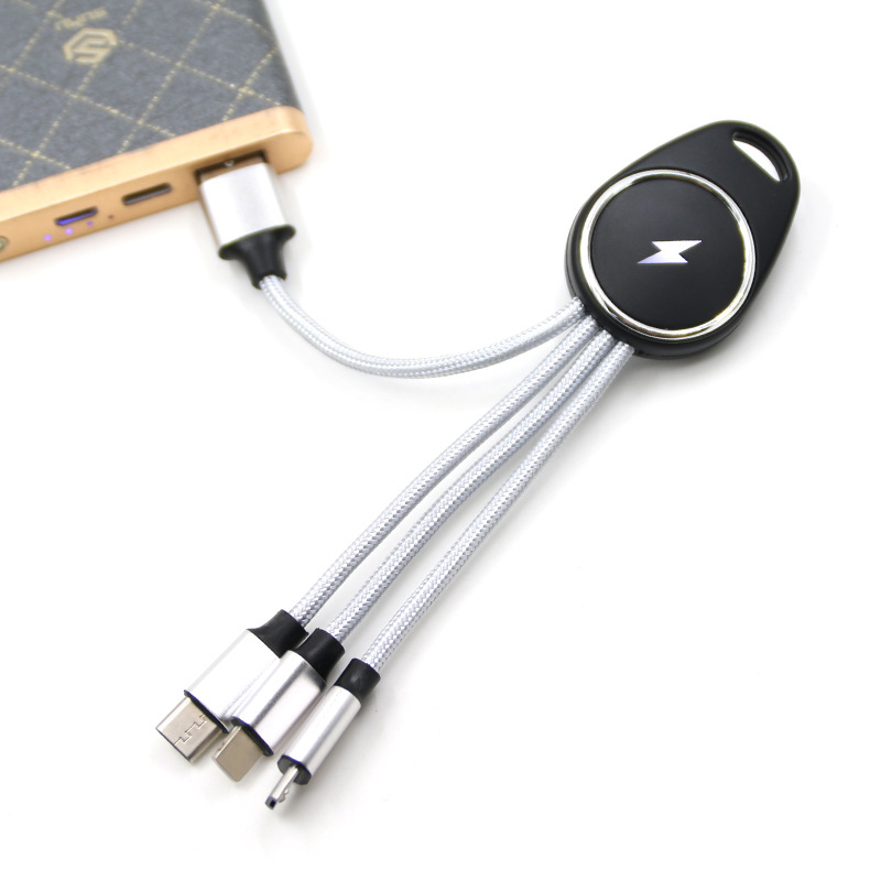 LED Luminous Logo 5-in-1 Data Cable