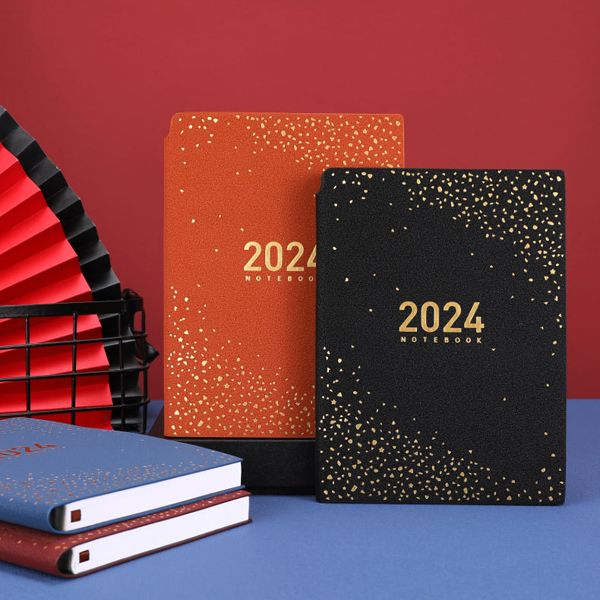 2024 A5 Planner Notebook with Pen Holder