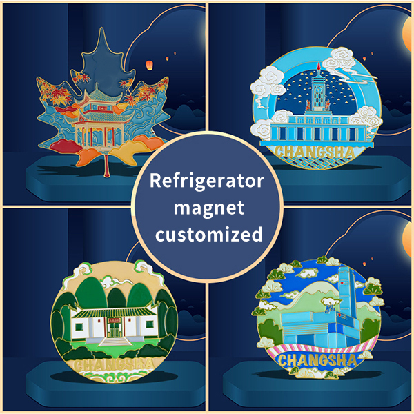 Personalized Cultural and Creative Scenic Magnets