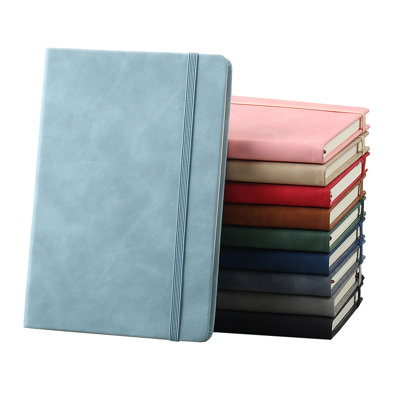 A5 Skin Touch Strap Notepad