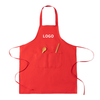 Advertising Apron Custom Logo Printing Promotional Gift With Two-Pocket 