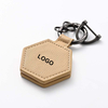 Custom Magnetic Sun Hat Clip Holder Keychain Outdoor Leather 