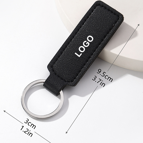 Personalized Keychain Reusable Car Key Accessories Multifunctional PU Leather