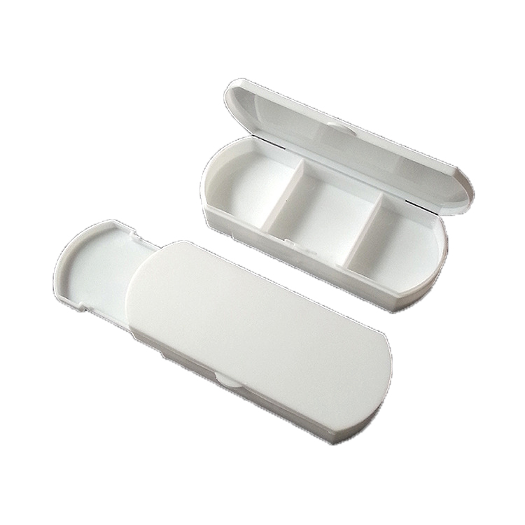 Band-aid Box With Three Compartments