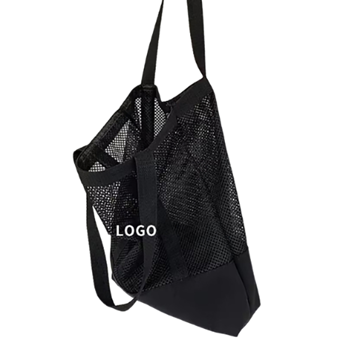 Openwork Mesh Tote Bag