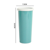 Cheap Wheat Straw Single Wall Covered Water Cup