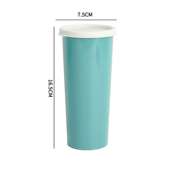 Cheap Wheat Straw Single Wall Covered Water Cup
