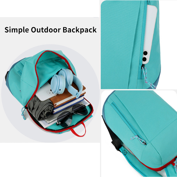 Cycling and Mountaineering Summer Camp Backpack With Logo Printing 
