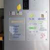 Refrigerator Magnetic Transparent Acrylic Memo Board
