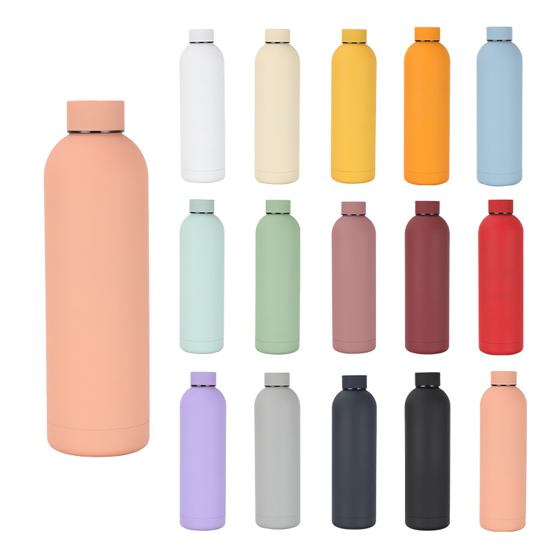17oz Big Bellied Small Mouthed Bottle Insulated Cup