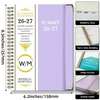 July 2026 June 2027 A5 Spiral Planner Notebooks 12 Months